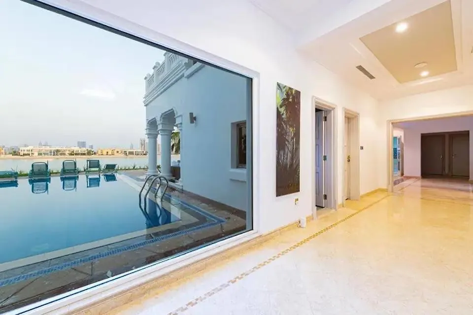 Contemporary Spanish Style Beachfront Villa In Palm Jumeirah Dubai