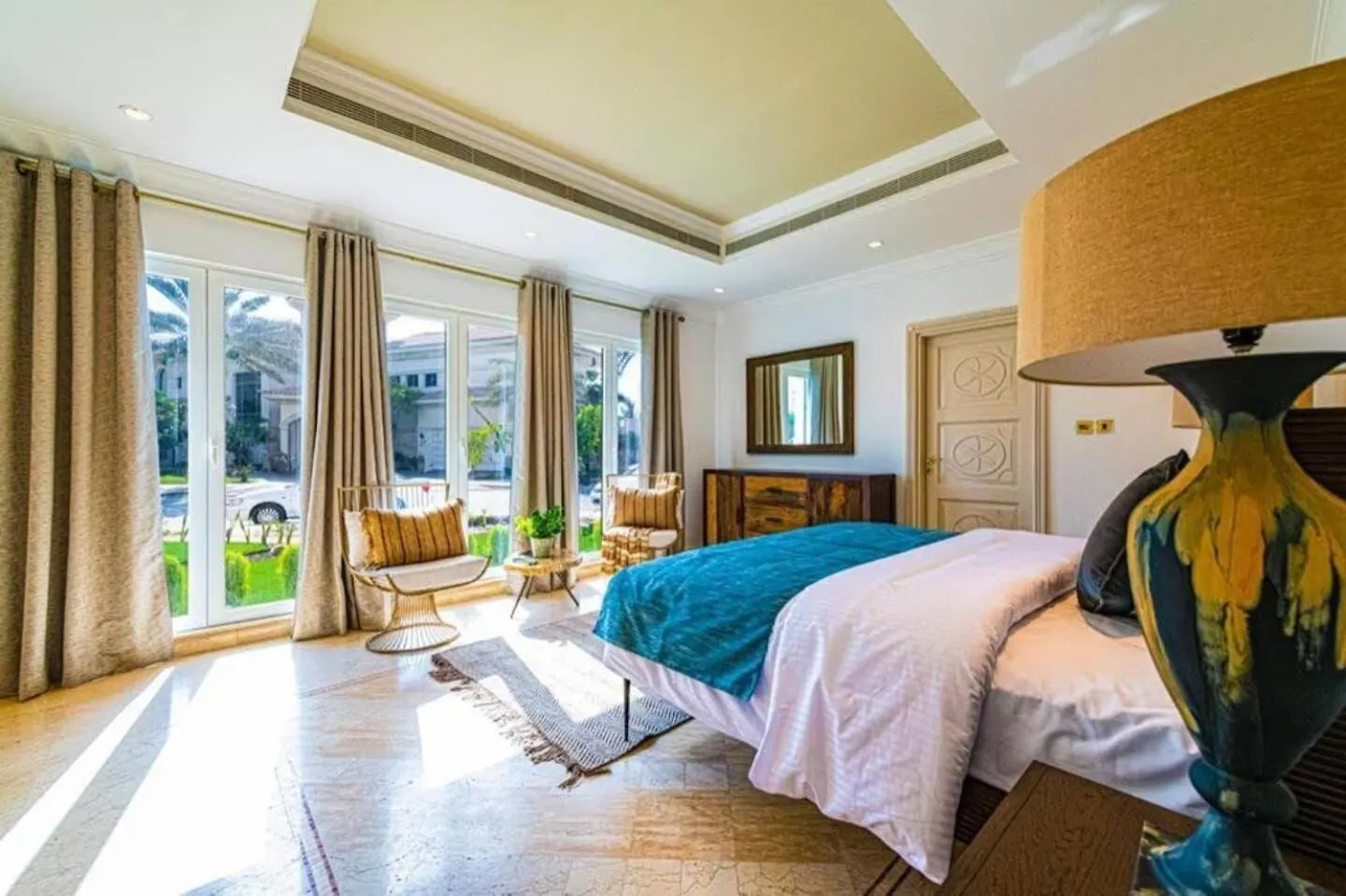 Contemporary Spanish Style Beachfront Villa In Palm Jumeirah Dubai United Arab Emirates